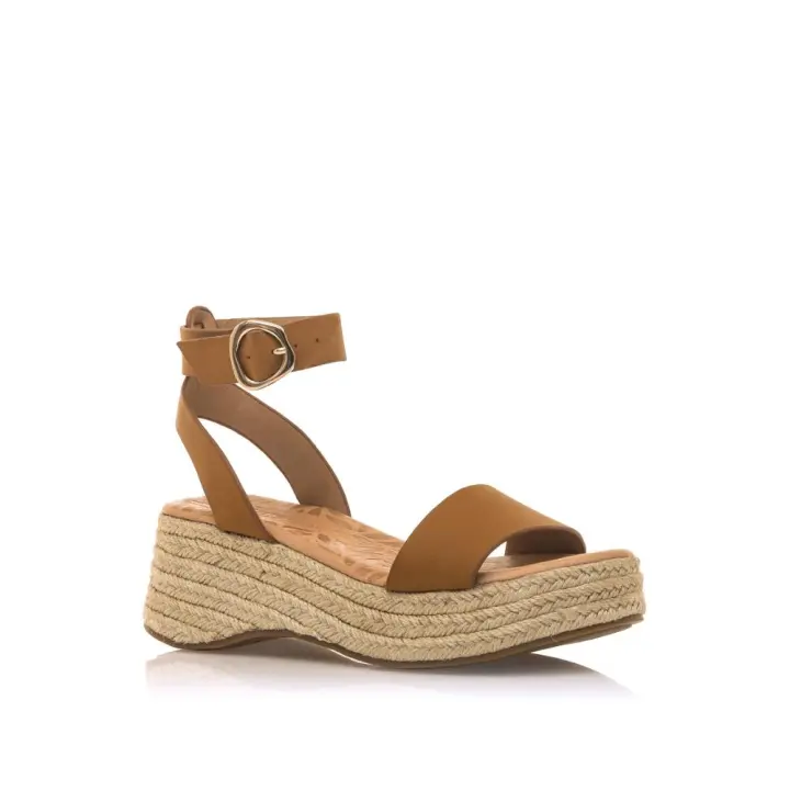 Sandalias marca Mustang modelo 51729-C54458 para mujer en color marrón - 1