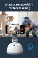 Soporte De Teléfono Inteligente Con Gimbal De Seguimiento Facial Selfie Stick 360 Grados Doble Eje Rotación Completa Soporte Para Objectos - details 6
