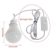 Lámpara Nocturna USB Recargable 5V 3W Portátil Para Acampar Y Senderismo Luz De Emergencia Exterior Para Pabellón BBQ Patio - details 1