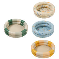 Piscina Inflable Para Bebés Estilo Retro Diseño Lindo Y Grueso Para Natación Y Juegos En Agua Para Familia - details 5