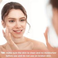 Parche De Silicone Reutilizable Antiarrugas Para Rostro Y Cuello Herramienta De Belleza Facial Anti-Edad Elevación De Piel - details 7