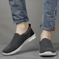 Zapatos De Lona Transpirables Para Hombre Verano Mocasines De Caminar Comodidad Al Aire Libre Slip on Clásicos Loafers Para Hombre - details 23