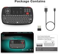 Teclado Inalámbrico Mini Rii I4 Con Touchpad Control Remoto De Ratón Para Windows Android TV Box Smart TV Backlit 2.4GHz - details 8
