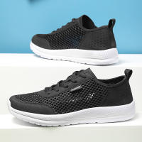 Zapatos De Deporte Para Hombre Suaves Y Transpirables Zapatillas De Correr De Malla De Alta Calidad Ligeros Y Comodísimos Para Exterior - details 1