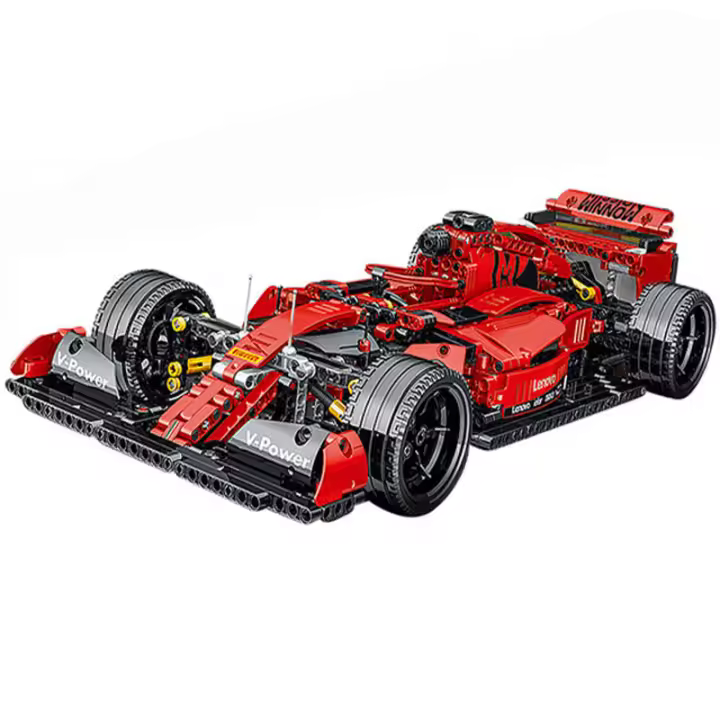 Autocarros De Fórmula Técnicos De La Ciudad Bloques De Construcción Super Velocidad Juguete Para Niños Regalos De Navidad Para Niños Hombres - 1