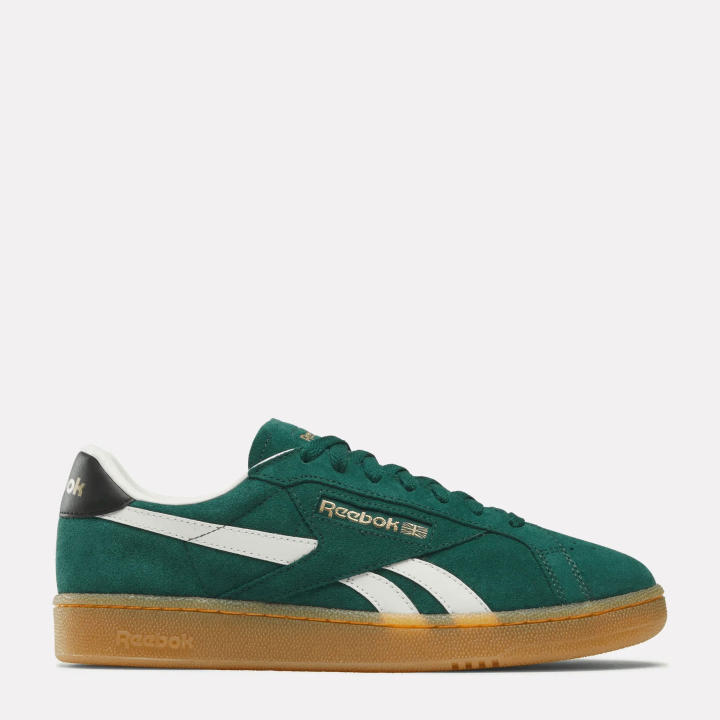 Reebok Zapatillas Club C Grounds UK 100209038-GREEN-BLK-GUM , para Mujer, Hombre, Unisex