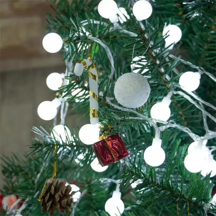 Luces De Cadena LED De Batería Impermeables 10M Para Jardín Fiesta Navidad Bodas Decoración De Año Nuevo Luces De Navidad - 1