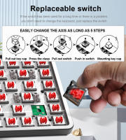 TECLADO MECÁNICO DE JUEGO REDRAGON TL84-B RGB USB Mini Ultradelgado Con Switch Rojo Y Azul 84 Teclas Para PC Y Laptop - details 6