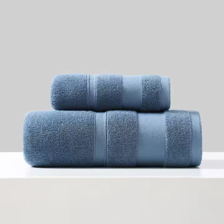 Toalla de Baño y Toalla de Mano de Algodón 100% Extra Suave, Altamente Absorbente, Secado Rápido - 1