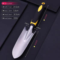 Herramienta De Jardinería Dual Propósito Shovel Y Hoz 4 Piezas Para Plantar Árboles Rascar Y Plantar Pequeño En Macetas - details 9