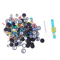 Tornillos Y Retenedores De Tela Para Techo De Coche 30/60Pcs Fijación De Tela De Techo Interior De Automóvil Capa De Aluminio Alta Calidad Para Reparación Y Mantenimiento - details 35