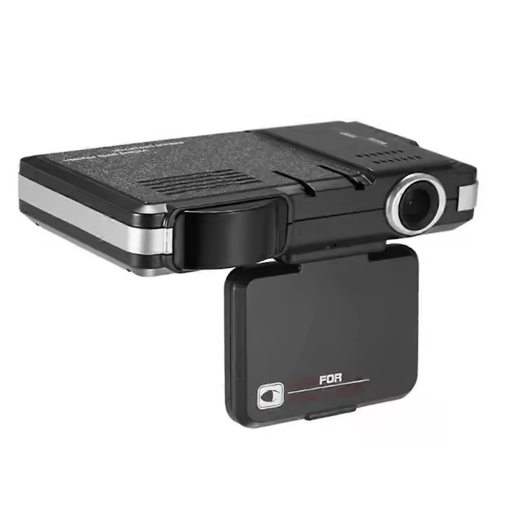 2 en 1 Coche Dashboard Cámara Coche anti-Radar velocdad Inglés Ruso Voz Alarma radar detector X K CT la - 1