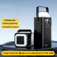 PowerBank ALMALUX 50000mAh Carga Rápida 22.5W, Batería Externa con Pantalla LED, Linterna, 2 USB y USB-C para Smartphone - details 2