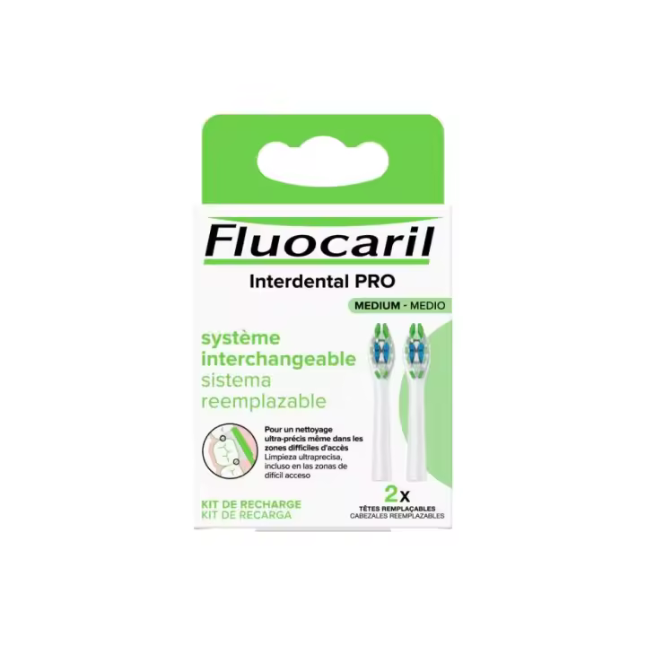 Procter & Gamble Fluocaril Interdental Pro Medio Recambio 2 uds - 1