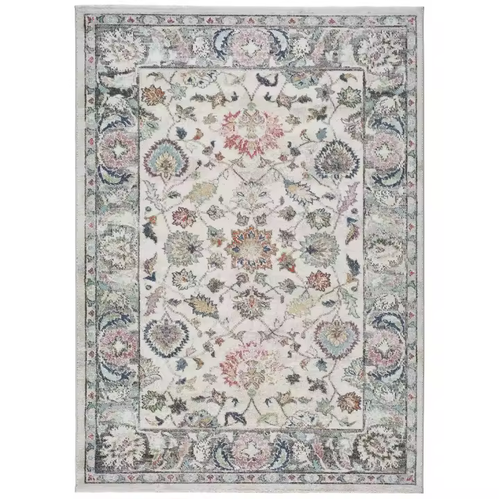 ATTICGO Alfombra de Interior Estilo Mosaico en Multicolor - Parma 20297 | 120X170, 140X200, 160X230 cm - 1