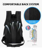 Mochila De Viaje 60L Para Hombres Con Capacidad Grande Para Portátil De 15.6 Pulgadas Bolsa De Computadora Negocios Estudiante Universitario - details 1