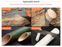 Soga De Mano Plegable Para Jardín Herramienta De Madera SK5 Con Mango Antideslizante Para Podar Árboles Frutales Y Plantas - details 2
