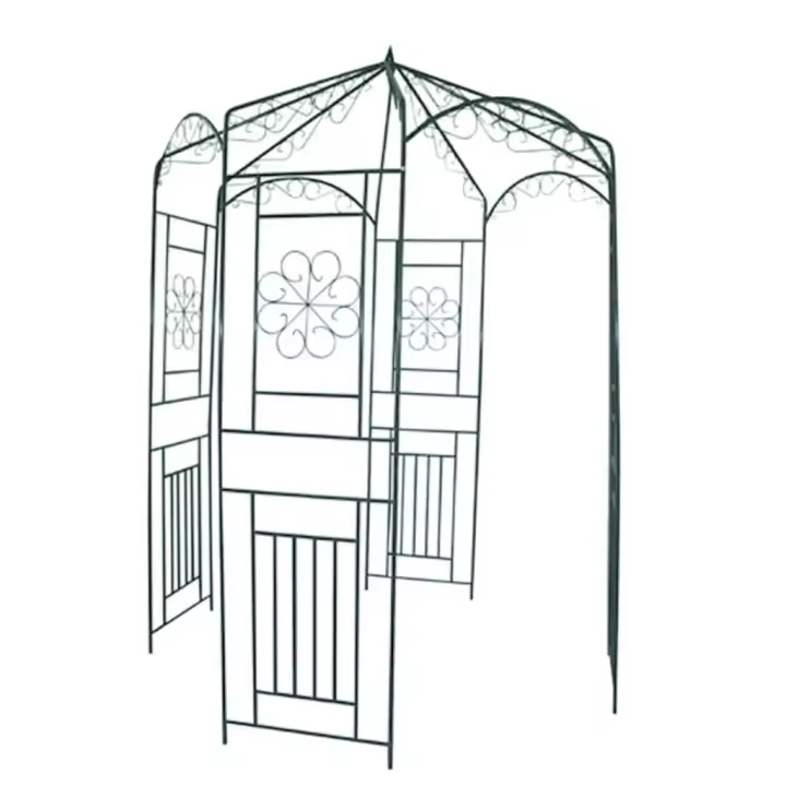 vidaXL Arco de jardín 250 cm verde oscuro - 1
