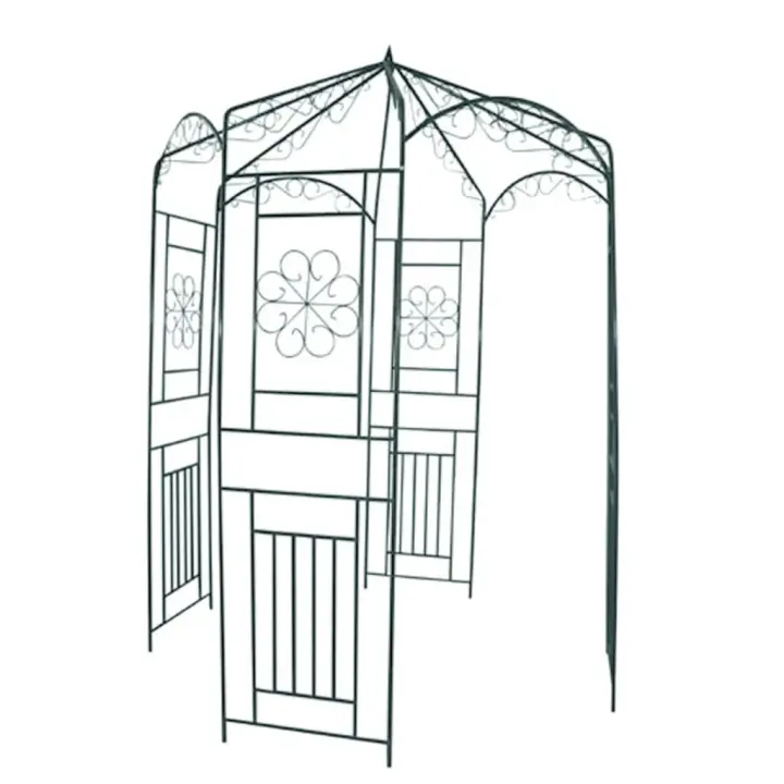 vidaXL Arco de jardín 250 cm verde oscuro - 1