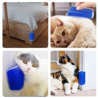 Cepillo De Masaje Para Gatos Rascador De Esquina Adecuado Para Peluquería Y Eliminación De Pelo Cepillo Desmontable Para Gatos Chicos Material Plástico - details 9