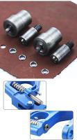 Máquina De Instalación De Botón Manual QJH Herramienta De Artesanía Silenciosa Con Molde Metálico Para Grommet Y Ojo De Lazo Snap Fastener - details 1