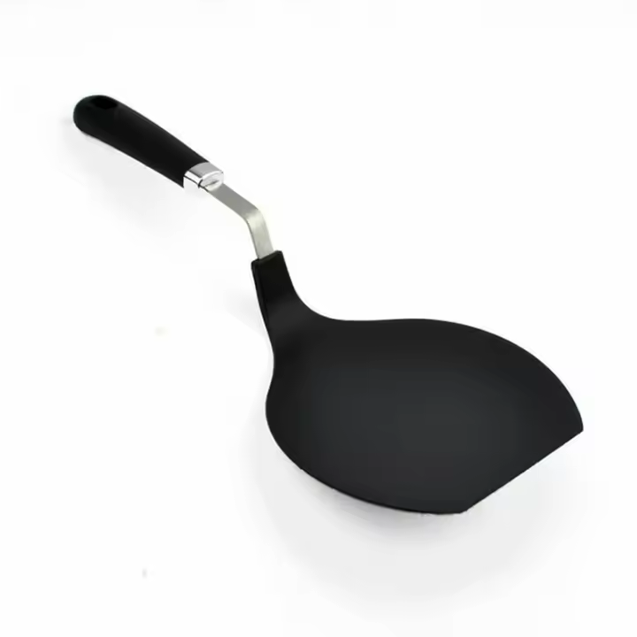 Pala De Pizza De Nylon Y Acero Inoxidable Resistente Al Calor Herramientas De Cocina Y Hornear Para Alimentos Espátula Lifter Placa - 1