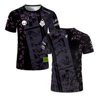 Camiseta De Verano 2024 Esports Impresión 3D Equipo Nacional G2 Deporte Transpirable Oversize Hombre Cuello Redondo - details 2