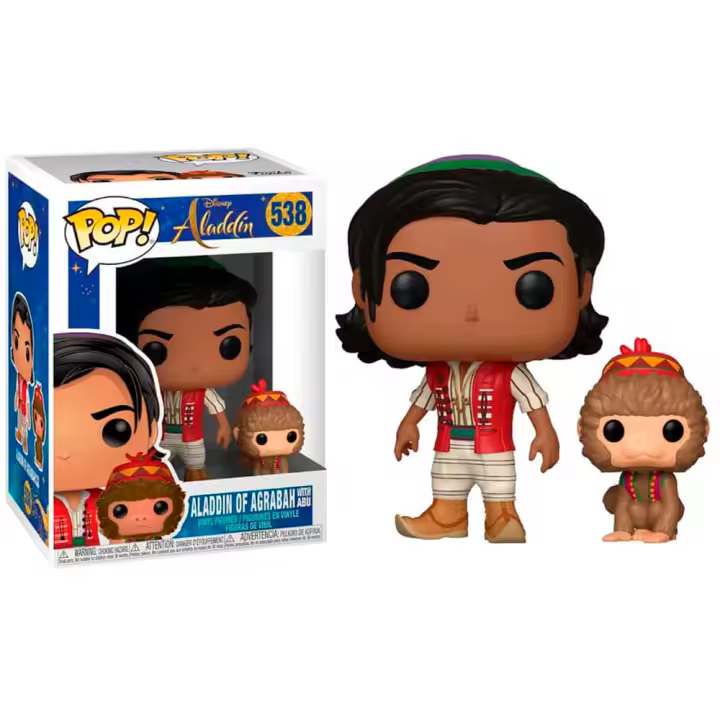 Funko  Aladdin Abu Disney 538    Disney Funko Pop Vinyl - 1