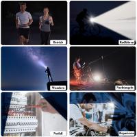 Linterna pequeña, linternas de lavero recargables brillantes, minilinterno COB de 1000 lúmenos con 3 Modos de Luz, Luz de Bolsillo con soporte plegable, abrebotellas y base magnética para caminar [Clase de eficiencia energética A ++] - details 2