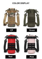 Bolsa Táctica De Agua Para Deportes Al Aire Libre Con Suelto Molle Y Correa De Hombro Portabotella De Nylon Para Viajes Y Caza - details 1