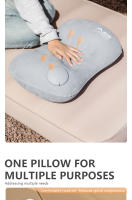 BISINNA Almohada De Viaje Inflable Ultraligera Para Acampar Soporte Para Cuello Y Lumbar Almohada Aérea Portátil Para Hiking - details 5