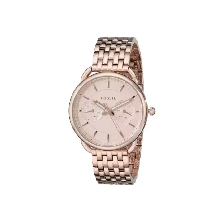 FOSSIL Reloj Fossil Taylor ES3713 para Mujer, Diseño Elegante en Rosa y Acero Inoxidable, Resistente Al Agua 50m - 1