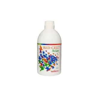Vetnova RED CELL Avian 500 Ml - Suplemento Vitamínico para Aves Rico en Hierro y Cobre - 1