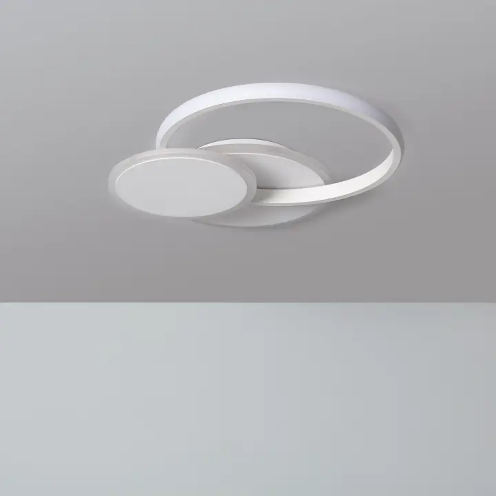 Ledkia Lámpara de Techo LED 32W Metal Eklips Berno - 1
