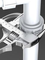 Juego De Reparación Universal 6-68mm Llave De Mano Para Baño Herramienta De Tubería Con Abertura Grande Llave Ajustable De Acero Inoxidable Para Reparación Doméstica - details 5