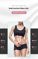 Banda Elástica De Yoga Y Pilates Para Mujer Equipo De Ejercicio Para Adelgazamiento Y Fortalecimiento De Muslos Piernas Brazos Y Abdomen Uso Doméstico - details 9