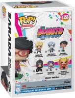 Funko Pop SARADA with Sharingan BORUTO Naruto Next Generation 1358 Special Edition GLOW IN THE DARK Pop! ANIMATION Vinyl Figure - details 2