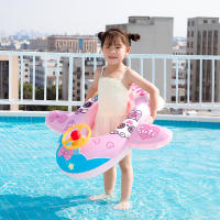 Anillo Inflable De Natación Para Bebé Rooxin Asiento De Flotador Para Niños Equipo De Juego En La Playa Y Agua Color Como En La Imagen - details 11