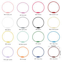 10Pcs Etiquetas De Equipaje En Acero Inoxidable Colorido Clip De Hilo Duradero Fácil De Instalar Ideal Para Viajes Y Fabricación De Joyas - details 1
