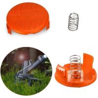 Carrete de Hilo para recortadora de Hilo Black and Decker, 12 Carretes de Hilo para recortadora de Hilo, 3 cubiertas de Carrete Y 2 resortes. - details 1