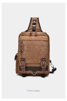 Nueva Mochila De Lona Pequeña Para Hombres Y Mujeres Bolsa Multifuncional De Hombro Para Viaje Con Capacidad Para Portátil Bolsa Escolar Rucksack Para Mujer - details 23