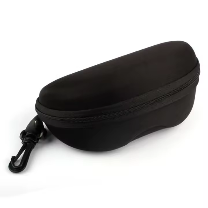 Estuche De Gafas De Sol EVA Negra 2025 Para Mujer Con Cierre De Cremallera Funda Rígida Para Ópticas En Venta Por Mayor - 1