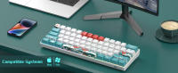 Teclado Mecánico De Gaming MageGee 60% Con Retroiluminación RGB Y Interruptores Hot-swappable Mini De 61 Teclas Para Oficina Compatible Con Win/Mac Laptop - details 1