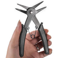 Aguja De Anillo Snap Dual Propósito Herramienta Para Eliminar Y Reasumir Anillos Internos Y Externos De Acero Inoxidable Verde - details 3