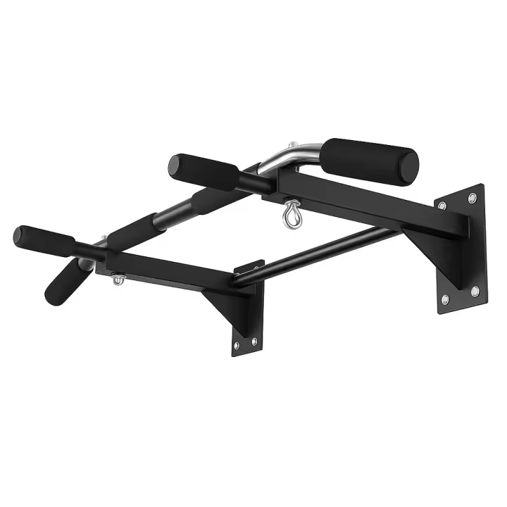 Barra de Dominadas de Pared Multifunción | Barra Fija para Ejercicio en Casa | Entrenamiento de Espalda, Brazos y Abdominales | Soporte Resistente para TRX, Sacos de Boxeo y Gomas de Crossfit - 1