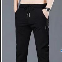 Pantalones De Gimnasio Para Hombre Ice Silk Trousers Estilo Casual Cargos Deportivos Veraniegos Talla Grande Moda Hombre - details 5