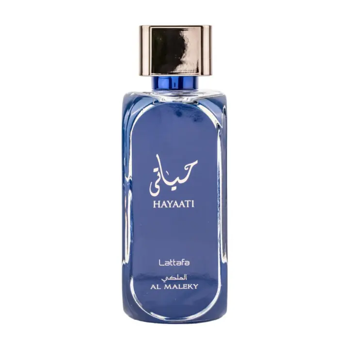 Perfume HAYAATI AL MALEKY Lattafa 100ml +ATOMIZADOR 5ml Recargable GRATIS! Perfume UNISEX Perfume Árabe Original De Dubai Emiratos Árabes, oriental - 1
