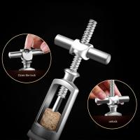 LifeStyle-Extractor de Corcho Sacacorchos de Champán Sacacorchos de Aleación de Cinc,Palanca Bottle Opener Profesional Multifuncional Abridor Botellas Abridor Vino Tinto,para Los Amantes Del Vino o Camareros - details 1