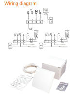Termostato De Calentamiento Wifi Tuya Para Suelo Calentado Digital Regulador De Temperatura Alexa Google Home 220V 16A Color Blanco Y Negro - details 18