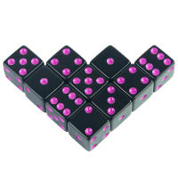 Dado Cubico De 16mm D6 Con Patas Y Puntos Estándar Para Juegos De Mesa Casinós Y RPG De Mesa Y Enseñanza De Matemáticas - details 8